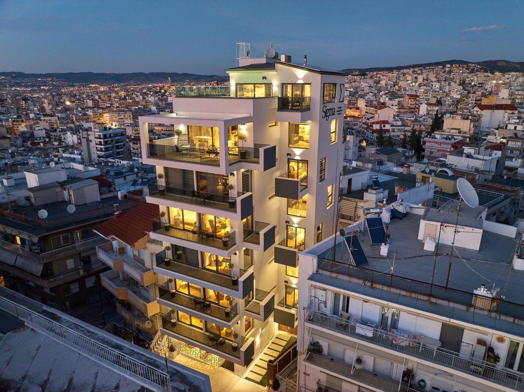 Sigma Suites Hotel Thessaloníki Eksteriør bilde